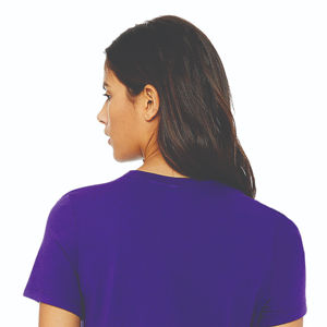 Camiseta ajustada de alta calidad para mujer, Camiseta de algodón hecha a medida para un estilo de vida activo y camisetas cómodas para mujer - Product Image 6