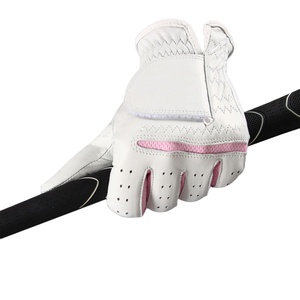 Gants de golf KUISHEN en cuir véritable, souples, respirants, légers, avec logo personnalisé, sangle de poignet réglable, taille/couleur personnalisables - Product Image 1