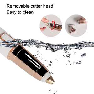 Recortador Eléctrico Portátil de Cejas y Orejas, Depilador Higiénico para Hombres y Mujeres, Alimentado por USB/Batería para Depilación Facial y Corporal - Product Image 1