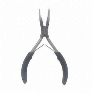 Alicates de extensión de cabello plano de acero inoxidable al por mayor de alta calidad Alicates de extensión de cabello profesional más vendidos con agarre - Product Image 6