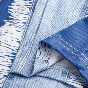 กางเกงยีนส์ผ้ายืดทรงตรงสำหรับผู้หญิง, กางเกงยีนส์ผ้าฝ้ายยืดแบบลำลองขายาวสำหรับฤดูหนาวสีพื้นเรียบดีไซน์แบบสตรีทแวร์สูง - Product Image 4