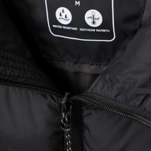 แจ็กเก็ตขนเป็ดแขนสั้นให้ความอบอุ่นในฤดูหนาวแจ็กเก็ตขนปลาปักเป้าออกแบบได้ตามต้องการ - Product Image 5