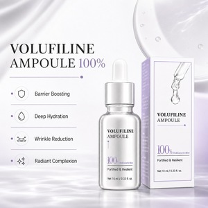 Ampoule VOLUFILINE 10ml, sérum aux peptides, soin anti-âge du visage, traitement fortifiant pour une peau résistante, pour femmes - Product Image 4