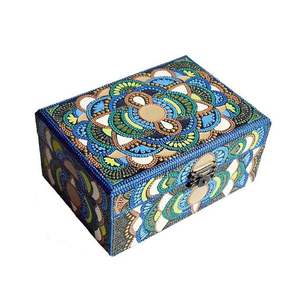 Caja de rompecabezas de madera en forma de corazón Venta caliente Regalos y artesanías Cajas de madera Letreros de pared hechos en la India - Product Image 2