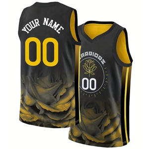 เสื้อบาสเก็ตบอล Wright ดีไซน์ใหม่สำหรับใส่เล่นกีฬาระบายอากาศได้ดีใส่โลโก้ได้ตามต้องการ - Product Image 2