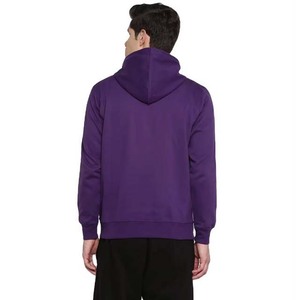 Sweat à capuche respirant pour homme, conception personnalisée OEM, fermeture éclair brodée, molleton de coton de haute qualité, pull d'hiver - Product Image 4