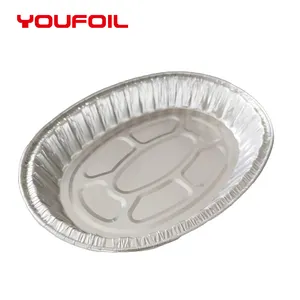 Food Packaging Disposable Aluminum Foil Pans Meal Prep Cookware