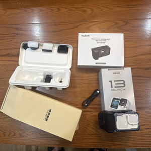 GoPro HERO13 Black Camera Limited Edition Polar White w/Telesin Frame & GP Light - Product Image 1