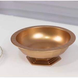 Pots de fleurs ronds en forme de bol avec revêtement en poudre pour finition brillante élégante pour la décoration intérieure ou extérieure - Product Image 5