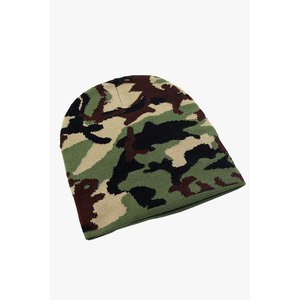 Best Selling Camo Beanie Hat Soft Warm Acrylic Cuffed Knit for Winter High Quality Customizable 100% Acrylic Beanie Hat - Product Image 3