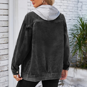 Trending Style Women <b>Denim</b> <b>Jacket</b> Premium Quality Comfortable Wholesale Price Hot Selling Women hooded <b>Denim</b> <b>Jacket</b> - Product Image 5