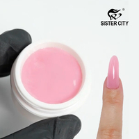Vente en gros ODM/OEM, étiquette privée personnalisée, gel UV de construction pour extensions de manucure, 48 couleurs, non collant, de créateur français, écologique, DIY