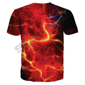 Camiseta de sublimación de algodón 100% personalizada, cómoda, de alta calidad, diseño único, informal, de gran tamaño, con estampado sólido - Product Image 1