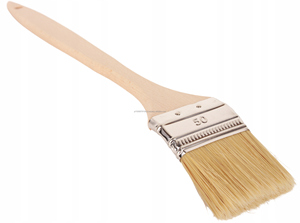 Chuyên Nghiệp Tự Nhiên Lông Tản Nhiệt Sơn Bàn Chải Thiết Lập 25-63 Mm-Bán Buôn Đánh Bóng Sơn Angled Bàn Chải 4Pcs Tay Cầm Bằng Gỗ Tôi - Product Image 6