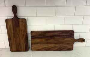 Planche à découper en bois écologique moderne de qualité supérieure avec résine pour la cuisine, utilisation domestique, ustensiles de cuisine - Product Image 4