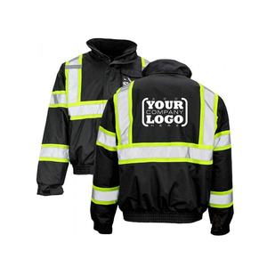 Hi-Vis Safety-Impermeable Reflectante-Chaqueta HI vis ropa de trabajo de invierno-chaquetas de seguridad logotipo personalizado-diseño - Product Image 1