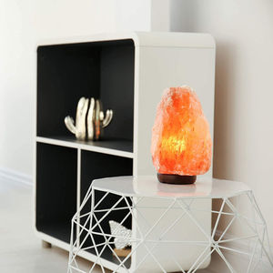 Lampe de sel de cristal de l'Himalaya, pure et naturelle, pour la décoration de la maison, lampe de nuit, éléphant, mini lampe de nuit USB, artisanat naturel - Product Image 5