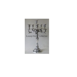 Round Shape <b>Crystal</b> Beaded Votive and Candelabra Gold Color <b>Stand</b> Wedding Tabletop Centerpiece Home and Hotel Decor Supplies - Product Image 5