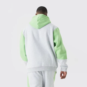 Fabricante al por mayor 100% algodón peso pesado lujo calidad Puff impresión Oversized Streetwear pulóver sudaderas con capucha para hombres - Product Image 3