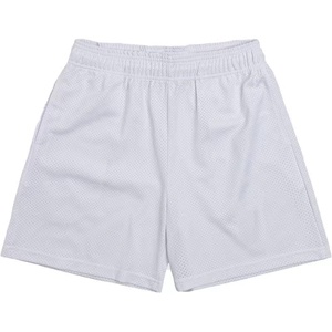 22 couleurs prêt à expédier hommes blanc Double couches lâche décontracté respirant court basket-ball Shorts plaine maille Shorts DDP expédition - Product Image 6