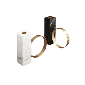 Portavelas de mesa de boda de mármol de la mejor calidad, portavelas de forma redonda de diseño Simple a un precio aceptable - Product Image 3