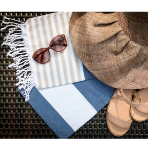 Juegos de Fouta de lujo Toallas de Fouta de secado rápido Toallas de Fouta de algodón suave ecológicas para venta al por mayor en India - Product Image 5