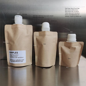 ถุงน้ำดื่มพลาสติกแบบตั้งด้านบนพิมพ์ลายตามสั่งถุงของเหลวกันกลิ่น - Product Image 5