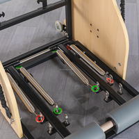 Chaise de Pilates en bois d'érable massif de haute qualité, chaise Wunda pour l'entraînement de force, studio, machine d'exercice à domicile