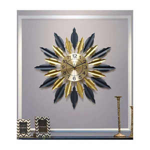 Horloge murale élégante et stylée, décoration murale pour salon, chambre, bureau, café et décoration intérieure moderne. - Product Image 6