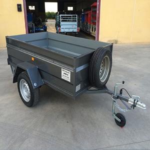 Remorque à benne basculante agricole robuste, capacité de charge de 3 à 10 tonnes, support de tracteur à moteur, garantie de 2 ans, origine américaine - Product Image 2