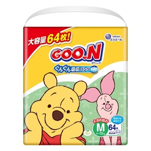 2025 más nuevos pantalones GOON M64 pañales desechables para bebés Gungun absorbente Pull-up piel sensible tamaño mediano seguro contra fugas al por mayor a granel - Product Image 1