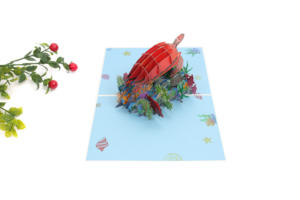 Cartes d'animaux faites à la main cartes-cadeaux pour occasions avec commande personnalisée de haute qualité de l'artisanat du Vietnam - Product Image 2