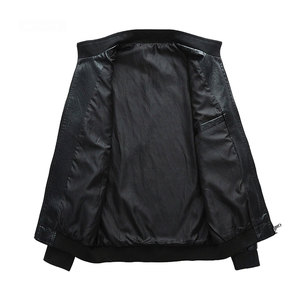 แจ็กเก็ตหนังสีทึบแจ็กเก็ตหนังสำหรับฤดูหนาวสไตล์ใหม่ - Product Image 5