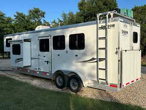 Venta caliente Ganado Remolque de 2 caballos con viviendas Precio especial Remolques agrícolas para transporte de semirremolque de aves de corral - Product Image 5