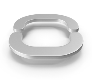 Poignées d'armoire courtes/Poignées de barre pour armoires/Poignées de bord Poignées de doigt Poignées encastrées Poignées d'armoire en forme de D - Product Image 5