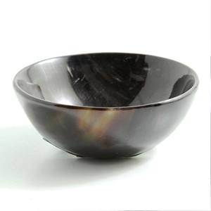 Corne de buffle naturelle rustique moderne ovale formes rondes Corne plat rasage fabriqué en Inde - Product Image 5