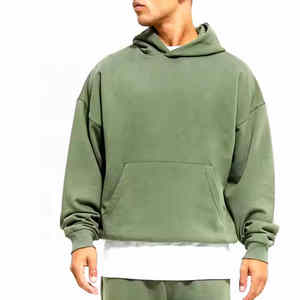 Pantalones holgados sweatsuitsCustom Flared Pants Vintage Acid Wash Sun Faded Puff Print Cotton Jogging Chándal para hombres - Product Image 3