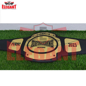 Ceintures de championnat de boxe avec logo personnalisé, fabriquez vos propres ceintures de boxe, meilleur fournisseur, ceintures de boxe de la plus haute qualité par ELEGANT SPORTS - Product Image 6