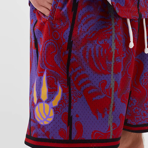 Vente en gros Short de gym en maille respirant pour hommes Couleur unie Vêtements de plein air Plus Size Beach Sweat Shorts Vente en gros Shorts à sublimation - Product Image 4