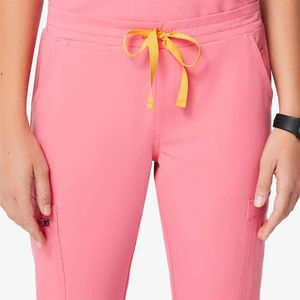 Pré-vente Uniformes d'hôpital Scrubs médicaux Blouse d'infirmière à manches longues Ensemble de scrubs unisexe en tricot extensible respirant - Product Image 6