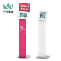 Plancher de LSF08-C pour iPad Kiosk Stand pour iPad Kiosk Stands Tablet Trade Show Kiosk Stand pour iPad 10.2 "10.9" 11 "12.9"