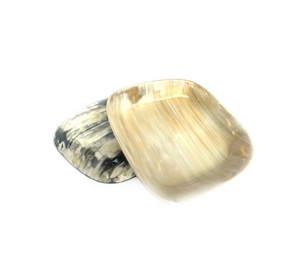 Auténtico Tazón de Servir Redondo de Cuerno de Buey Estilo Animal, Ecológico y Hecho a Mano, Seguro para Alimentos, CRESCENT CRAFTS - Product Image 6