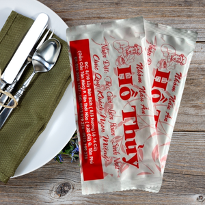 Meilleures ventes de lingettes nettoyantes jetables humides pour le visage imprimées sur mesure du fabricant du Vietnam - Product Image 1