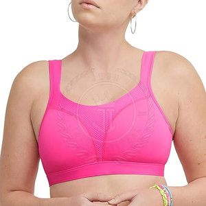 Sujetador Deportivo de Yoga Transpirable sin Costuras, Nuevo, con Soporte Alto, Logotipo Frontal, para Mujer, Spandex/Poliéster, Mejor Precio - Product Image 1