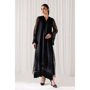Vestido de fiesta de gasa bordado EN-1300 - Product Image 1