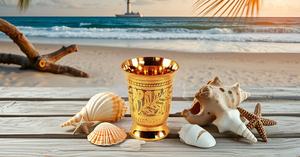 Taza de Julepe de menta de latón metálico, capacidad de 10 onzas, tazas artesanales en relieve, utensilios para bar para cócteles, bebidas mixtas, accesorios de barra de Metal - Product Image 6