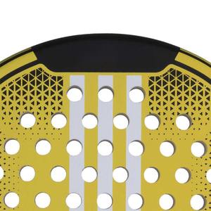 Raquette de padel professionnelle en fibre de carbone avec noyau en EVA |   Raquette de padel Diamond Round Teardrop |   Raquette de padel personnalisée avec logo OEM - Product Image 5