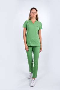 Ensembles d'uniformes médicaux de haute qualité à prix de gros – Tissu polyester-coton confortable et tendance pour usage hospitalier - Product Image 5