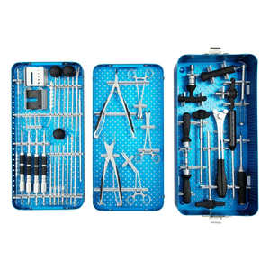 Instrumental Quirúrgico Ortopédico, Juego de Instrumentos Manuales para Tornillos Pediculares Espinales de 5.5 mm, Acero Inoxidable, Clase II, CE, ISO - Product Image 2