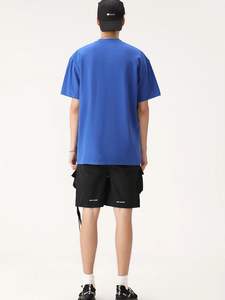 Stock de t-shirt surdimensionné vintage personnalisé pour hommes pour le printemps été lourd 100% coton coupe ample style décontracté Design vierge - Product Image 2